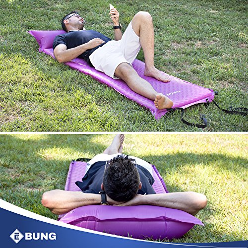 Ebung Self Inflating Sleeping Pads AutoInflate Valve Inflatable