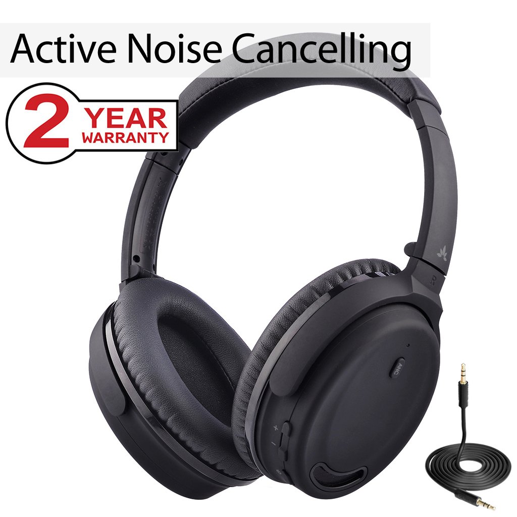 Avantree Active Noise Cancelling Bluetooth 4.1 Headphones Black Friday deal 2023 