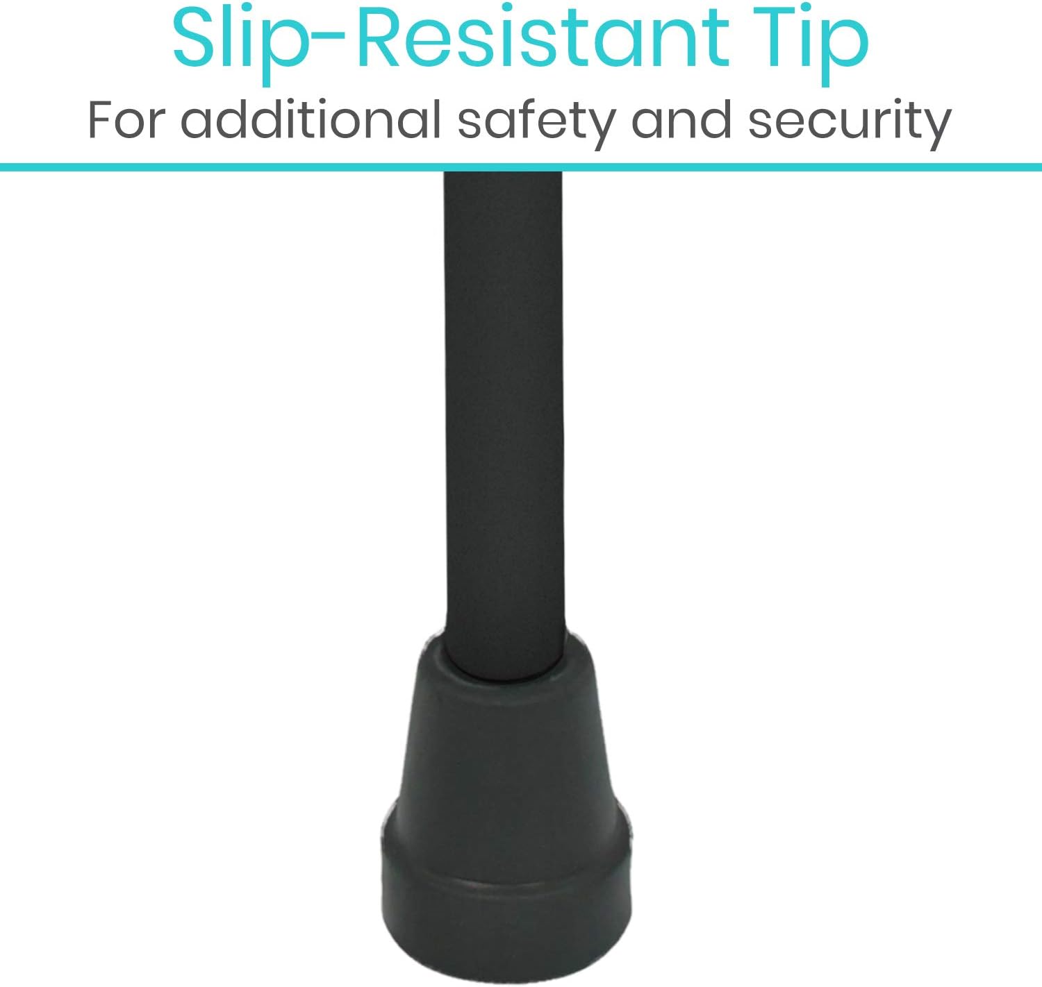 Vive Folding Cane - Foldable Walking Cane for Men, Women - Fold-up, Collapsible, Lightweight, Adjustable, Portable Hand Walking Stick - Balancing Mobility Aid - Sleek, Comfortable T Handles (Black): Health & Personal Care