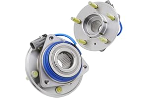 QJZ [2-Pack] 513121 - Front Hub Bearing Assembly Compatible with [Buick] Century, Lesabre, Park Avenue, Regal, Riviera [Cadillac] Deville, Eldorado, Seville [Chevrolet] Impala, Monte Carlo, Venture