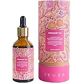 Brightening Saffron Face Oil – iYURA Kesaradi | 100% Natural & Authentic Ayurvedic | Works in 3 Drops Daily for Visibly Brighter, Glowing, Youthful Skin | Non-Greasy & Lightweight | 1.69 fl oz (50 ml)