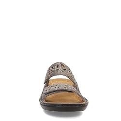 NAOT Women's Cornet Sandal Foggy Gray Lthr/Glass