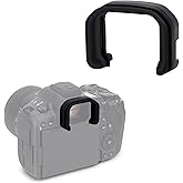 JJC R5 Mark II Rubber Eyecup, Soft Silicone Viewfinder Cover Eyepiece Eyeshade for Canon EOS R5 Mark II R5II Mirrorless Camera Eye Cup Protector Replaces Canon ER-kE Eyecup (Not Affect Use of Screen)