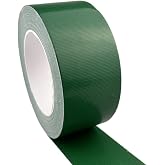 Zellykool Multi-Purpose Duct Tape 2 Inch x 33 Yards (Green) | Heavy Duty, Waterproof, Great for Repairs, Packaging, Arts Crafts and DIY Projects