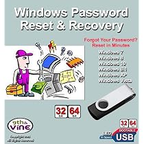 Amazon.com: 9th & Vine Compatible Password Reset Recovery USB for ...