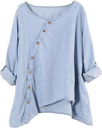 denim top for ladies