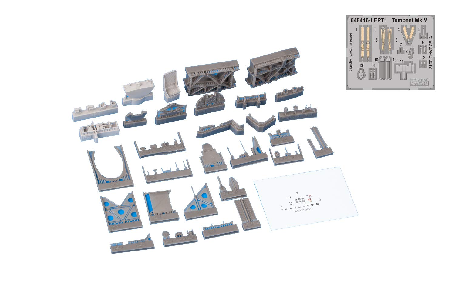 Eduard Brassin 1: 48 - Tempest Mk.V Cockpit