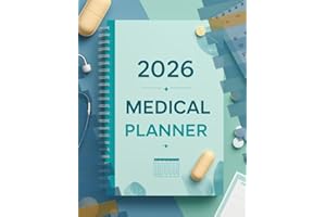 2026 Medical Planner: Appointment, Medication & Health Tracker Journal for Seniors and Patients: Organize Doctor Visits, Trac