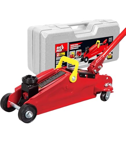 BIG RED Torin 1.5 Ton Hydraulic Floor Jack - 3,000 Lb Capacity With Blow Mold Carrying Case - View #7