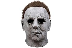 Ginoba Michael Myers Head Mask Masquerade Dressing Up For Halloween Party (michael myers mask)