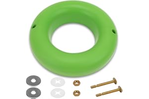 APOPIP Waxless Toilet Gasket, Waxless Toilet Ring The Green Gasket Toilet Seal Set of 1