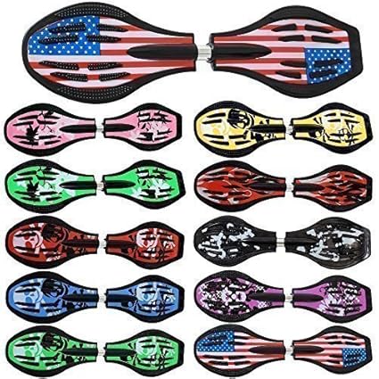 Waveboard Original Funtomia® mit ABEC-11 Lager inkl. Tasche und CD (verschiedene Farbdesigns)