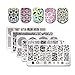 Born Pretty 5Pcs Nail Art Stamp Template Image Plates BPL026-030