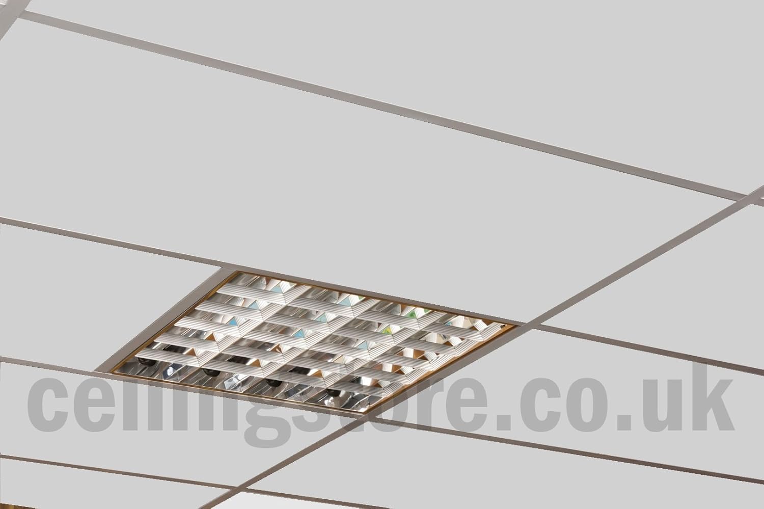 Suspended Vinyl Pvc Gypsum Laminated Tiles Easy Clean Wipe