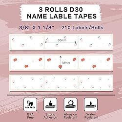 Phomemo D30 Labels Pattern Square 12x30mm