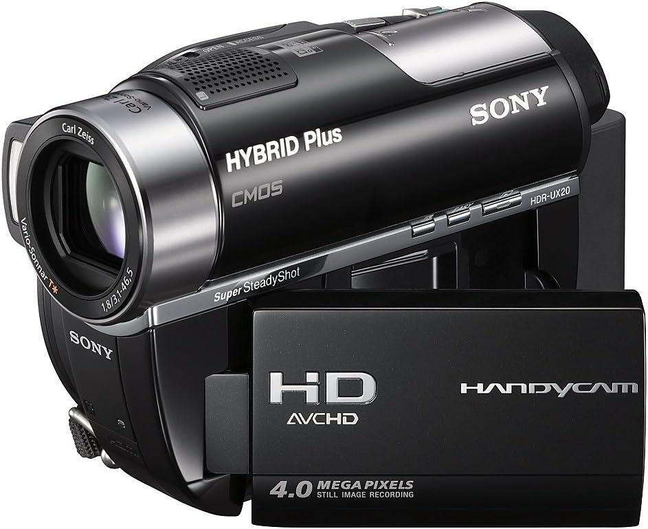 Sony HDRUX20 AVCHD DVD Handycam with 2.7in LCD and 15x Opt Zoom