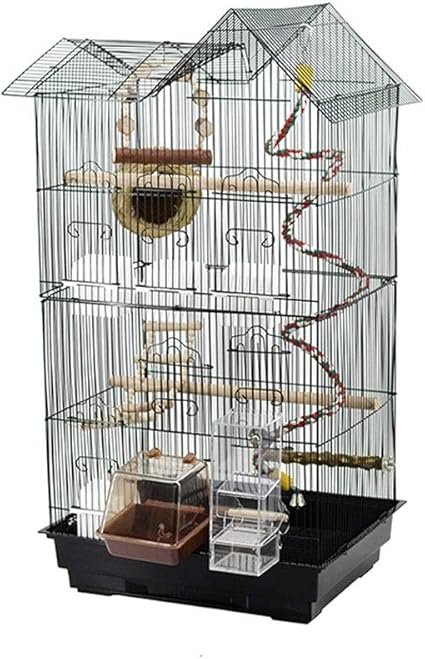 Birdcages Metal Luxury Bird Cage Parrot Bird Cage Breeding Bird