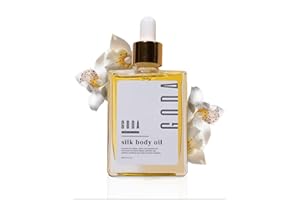 GODA Silk Body Oil Women - Firming Anti Aging Moisturizing Formula, Crepey Skin Hydrating After Shower, Scented Organic Blend Premium Skincare