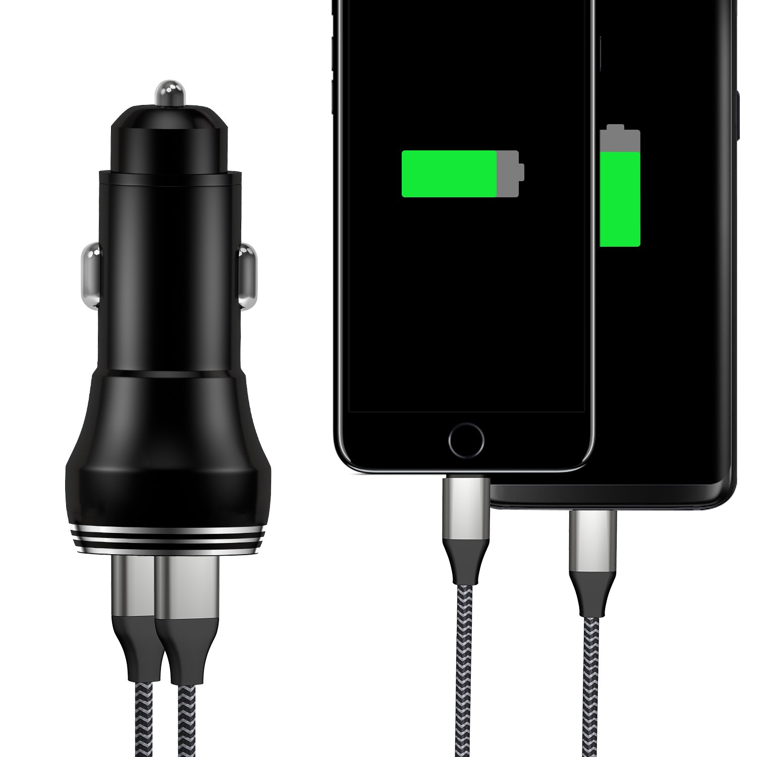 正規激安 Iphone車充電器 Amoner 5 V 3 A急速デュアルusbポートの車の充電器6 Ft Lightningケーブルfor Iphone X 8 8 Plus 7 6s 6s Plus 5s 5 5 C Se Ipad And More B07cmx7xvg Cleanusapower Com 正規激安 Iphone車充電器 Amoner 5 V 3 A急速デュアルusbポートの車の充電器6 Ft Lightningケーブルfor Iphone X 8 8 Plus 7 6s 6s Plus 5s 5 5 C Se Ipad And More B07cmx7xvg Cleanusapower Com