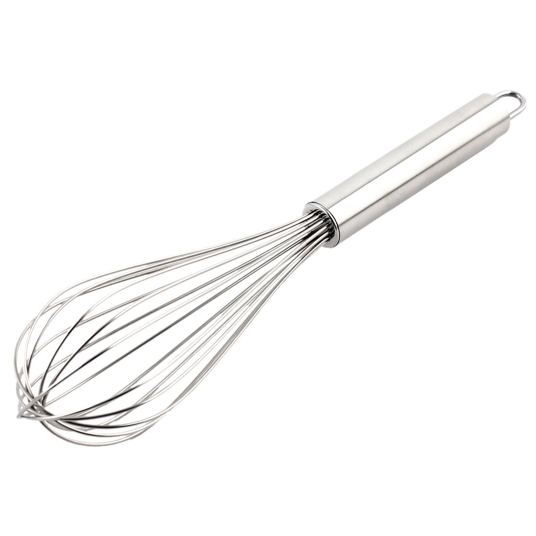 Sourcingmap Stainless Steel Restaurant Manual Handheld Egg Cream Mixing Mixer Beater Whisk