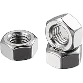 Wensilon 1/4-20 304 Stainless Steel Hex-Nuts (50pcs)