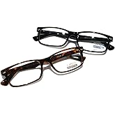 V.W.E. Casual Fashion Horned Rim Rectangular Frame Clear Lens Eye Glasses