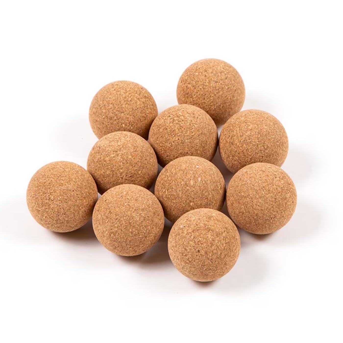 Brown Cork Table Football Ball - Durable Football Balls for Family and Competitive Game - Grip, Safety, Comfort Play