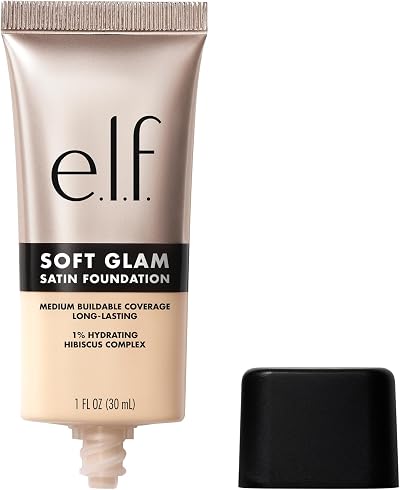e.l.f. Soft Glam Foundation Medium Coverage Satin Finish 11 Fair Neutral