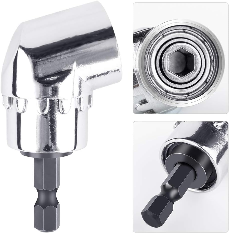 105 Degree Right Angle Drill Adapter, Right Angle Drill Bit Extension ...