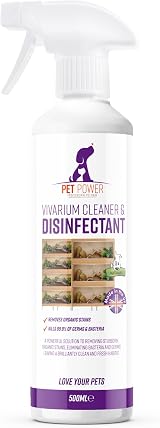 Pet Power Vivarium Cleaner & Disinfectant 500ml Safe Natural Formula view 1