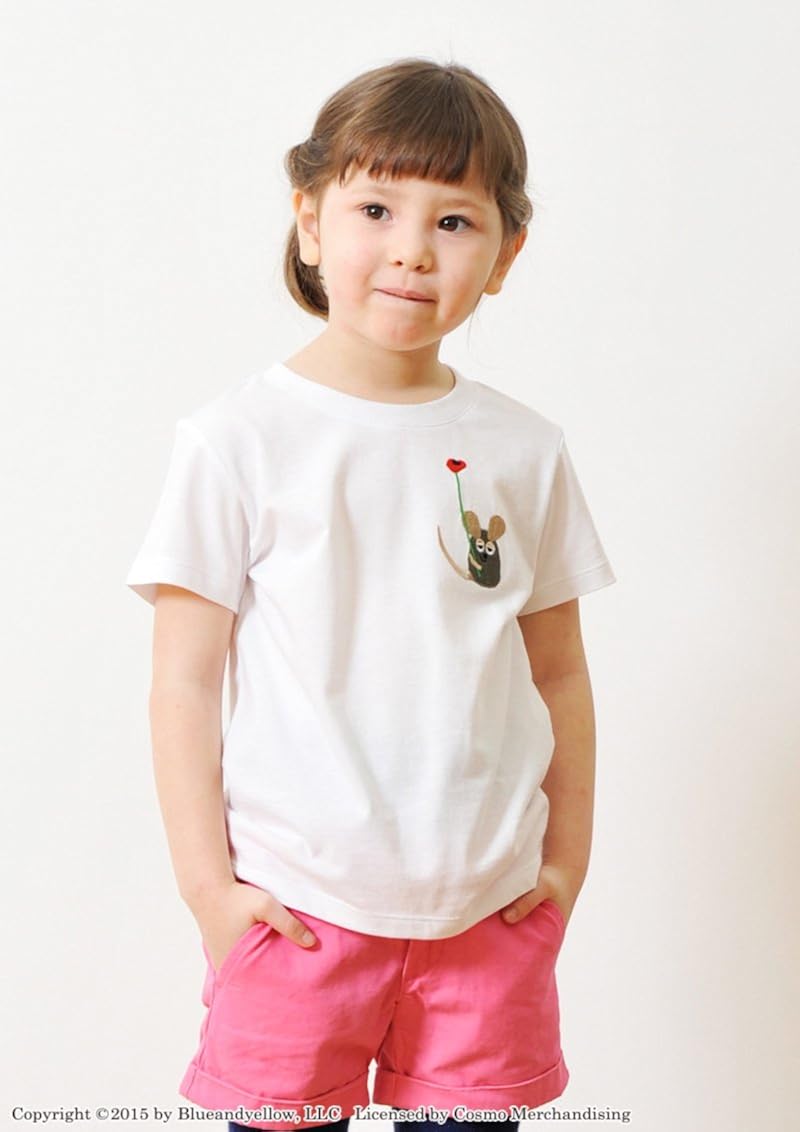 Amazon グラニフ Graniph レオレオニ キッズ Tシャツ フレデリック エンブロイダリー ホワイト 140 Tシャツ カットソー 通販