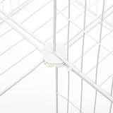 SONGMICS 2-Floor Pet Playpen 36 Panels 143x73x71 cm White LPI02W view 6