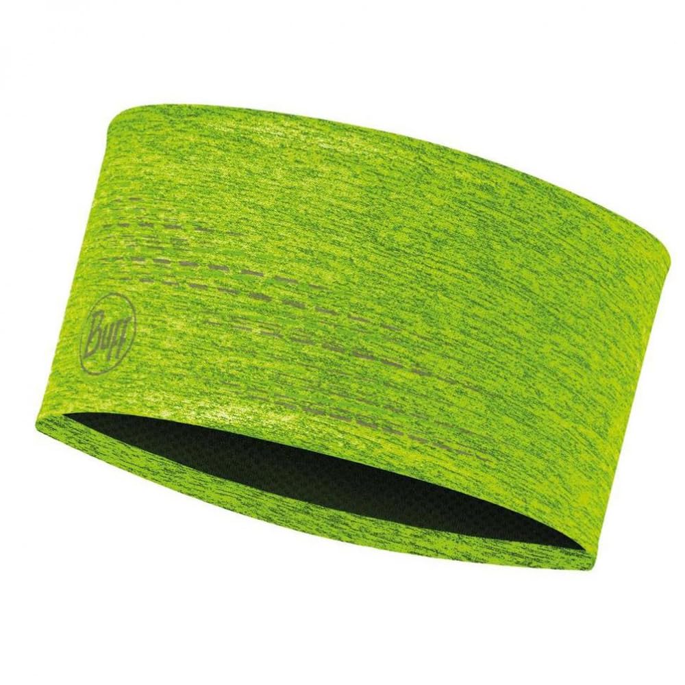BUFF Men R-Yellow Fluor Dryflx Headband - Yellow, One Size