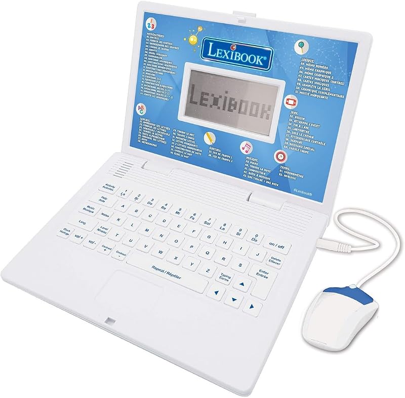 Lexibook Educational Laptop French English 124 Activities JC598i1