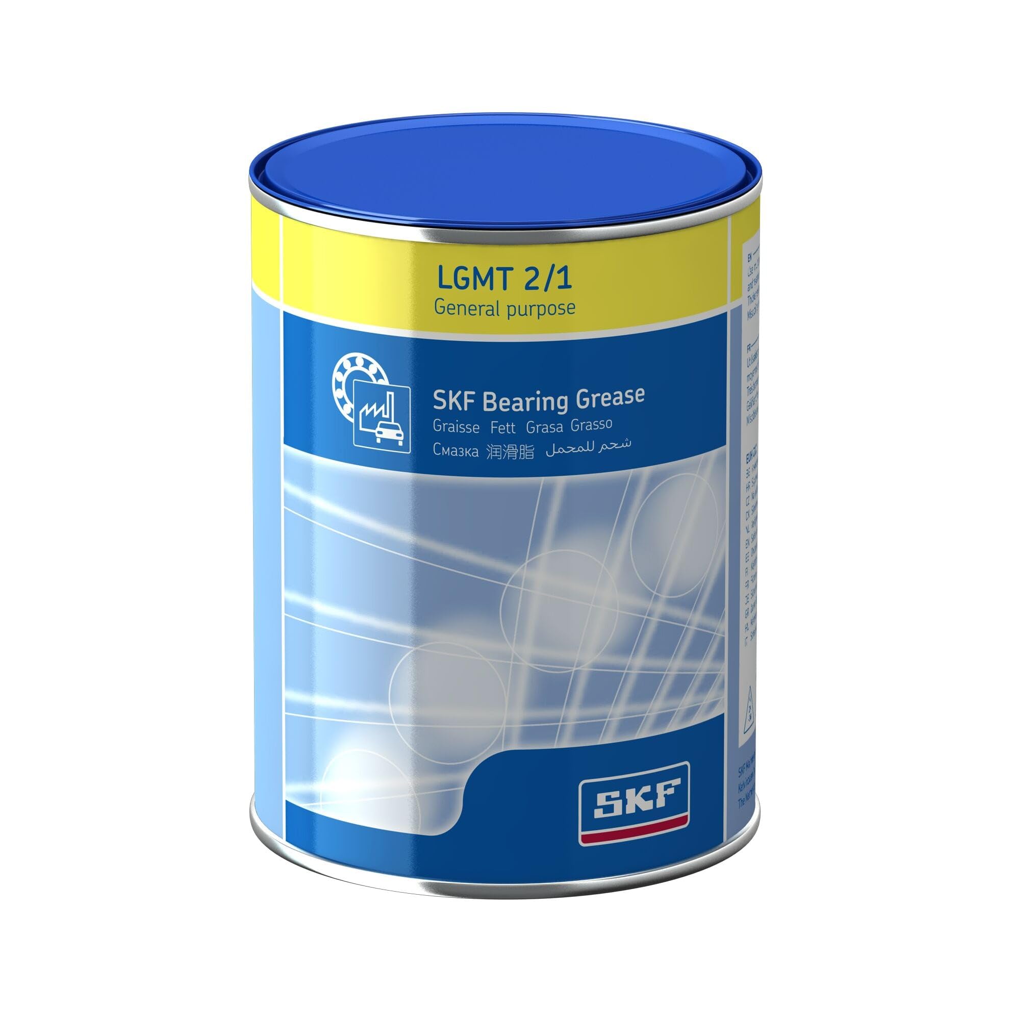 SKF LGMT 2/1 Bearing Grease, 1 kg Can