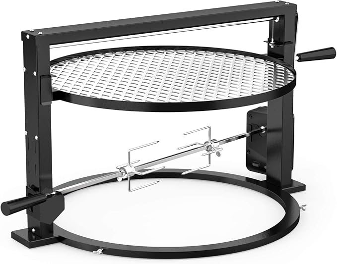 Onlyfire Santa Maria Style Grill Rotisserie System Adjustable Cooking