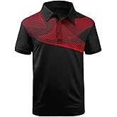 ZITY Golf Polo Shirts for Men Short Sleeve Athletic Tennis T-Shirt