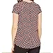 Zeagoo Women's Casual Round Neck Short Sleeve Polka Dot Tops