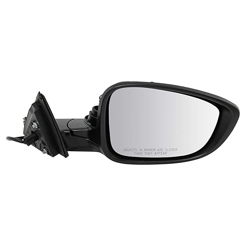 TRQ Right Mirror Passenger Side Compatible with 2018-2022 Honda Accord HO1321328 HO1327102
