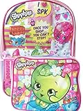 Shopkins backpack with Matching Lunchbox Set