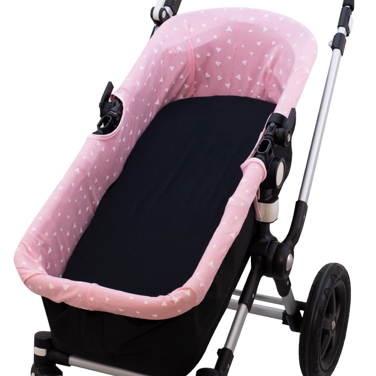 JYOKO Kids Universal CarryCot Cover (Pink Sparkles) — image 1