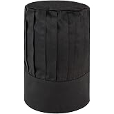 Hyzrz Tall Chef Hat Adjustable Elastic Baker Kitchen Cooking Grill BBQ Chef Cap for Women and Men Breathable Mesh Top