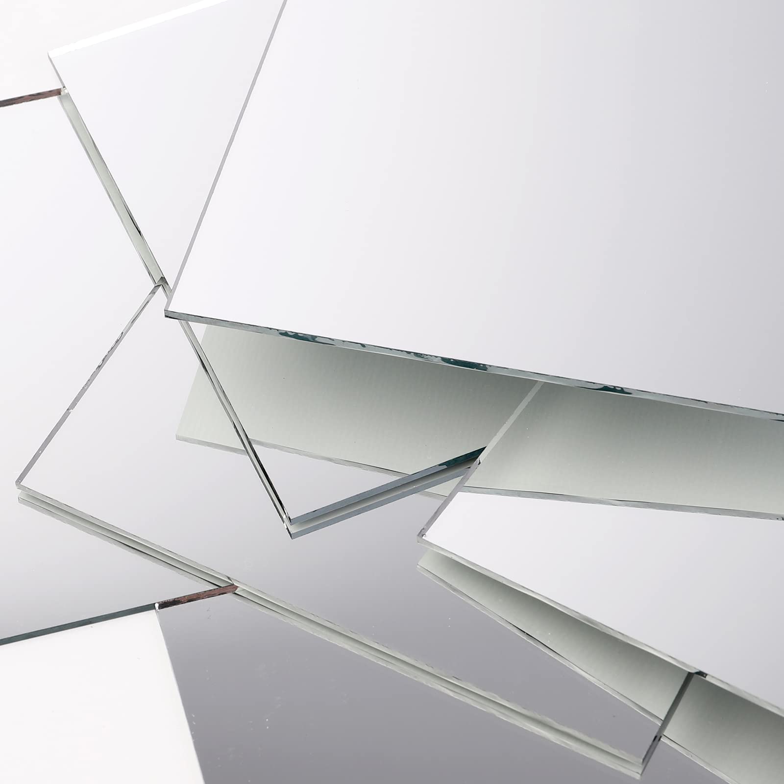 Mua Suwimut 50 Pack Square Glass Mirror Tiles, 4x4 Inch Small ...