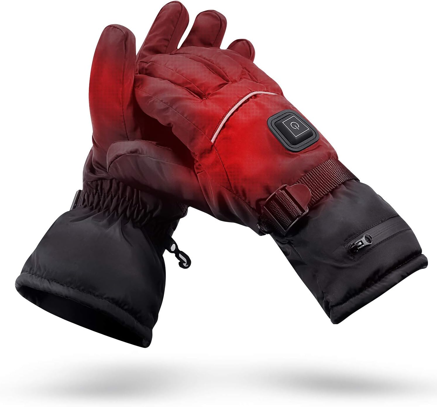 heated leather work gloves