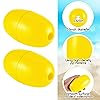 OROOTL Rope Floats Marine Buoy Floats,4pcs Crab Trap Floats Buoy Fishing Marker Buoys Oval Water - View #7