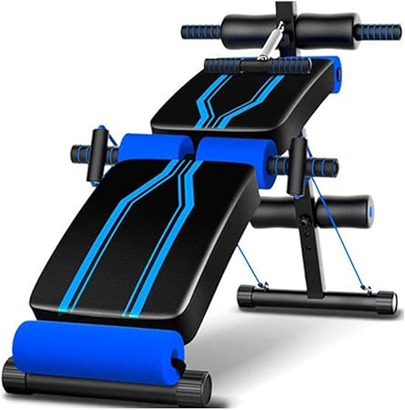 Fitness Ajustable Bancos Inicio Abdominales Aparatos De Ejercicios Multifuncional De La Pesa De Heces Entrenamiento De Banco Soportes de Peso Libre (Color : Blue, Size : 115 * 32 * 68 cm): Amazon.es: Hogar
