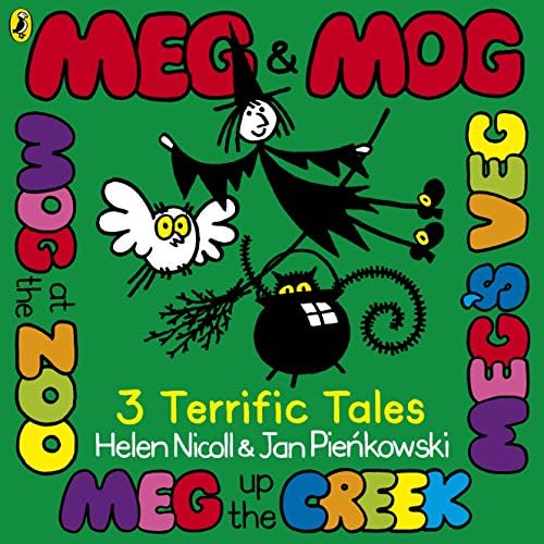 Meg@ Mog and Og (Meg and Mog): Nicoll, Helen: 9780140569384