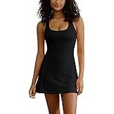 Tennis Dress for Women Workout Dress with Built-in Bra & Shorts Pockets for Athletic Exercise Golf