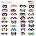 TEEHOME Superhero Masks Party Favors with 32pcs Perfect Fit For Children Aged 3+