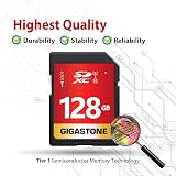 Gigastone 128GB SD Card UHS I U1 Class 10 SDXC Full Size 2-Pack view 7